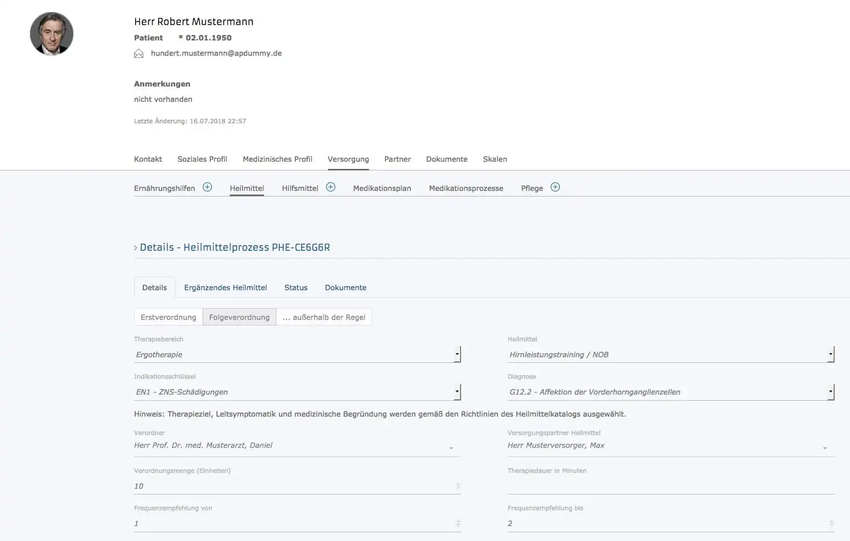 Neue Software für das Heilmittel-Modul geht in den Livebetrieb