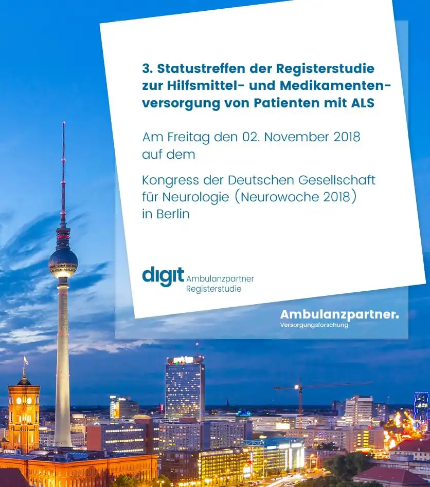 3. Statustreffen der Registerstudie zur Versorgung von Patienten mit ALS