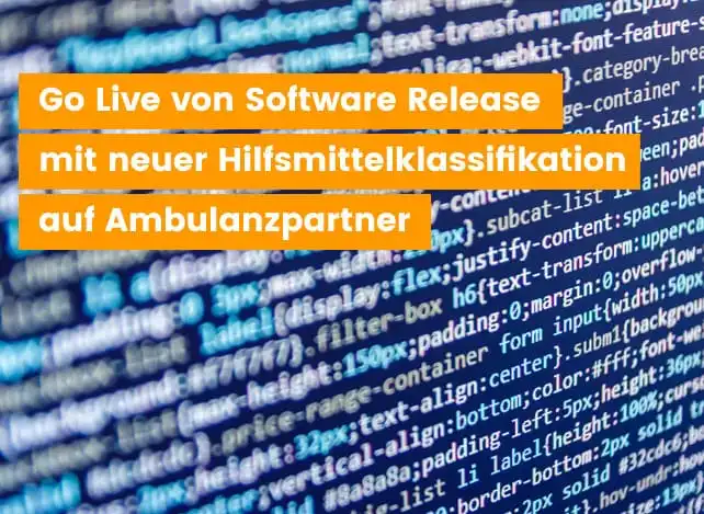 Neue Software für die Klassifikation von Hilfsmitteln geht in den Livebetrieb