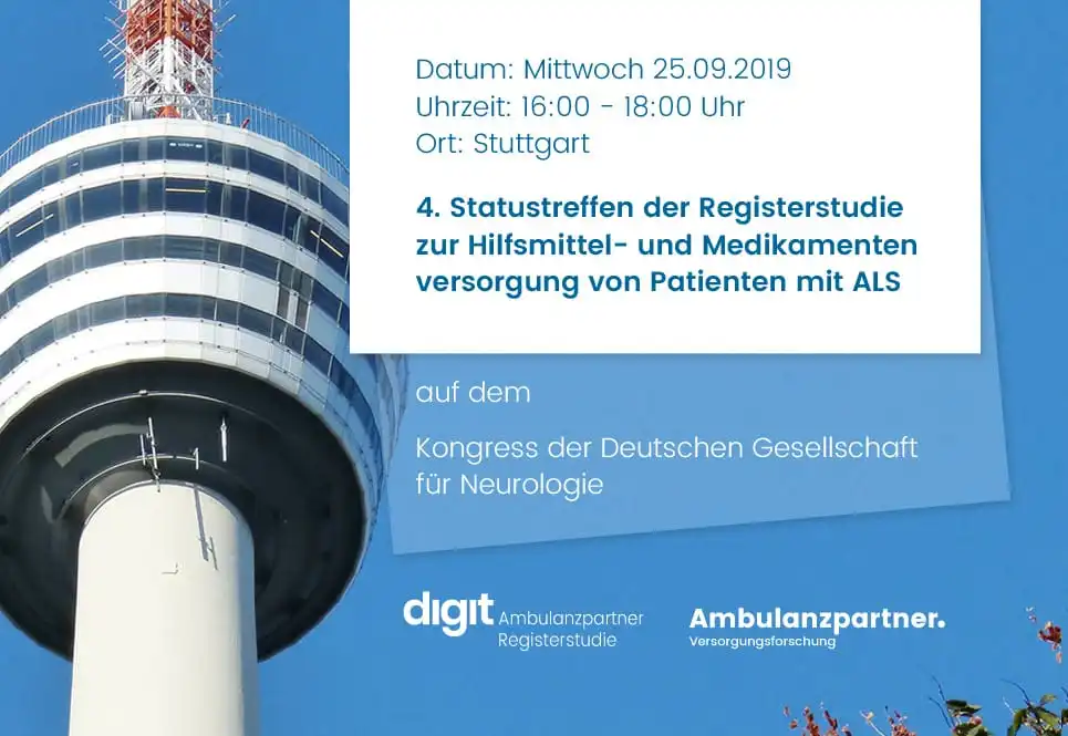 4. Statustreffen der Registerstudie zur Versorgung von Menschen mit ALS