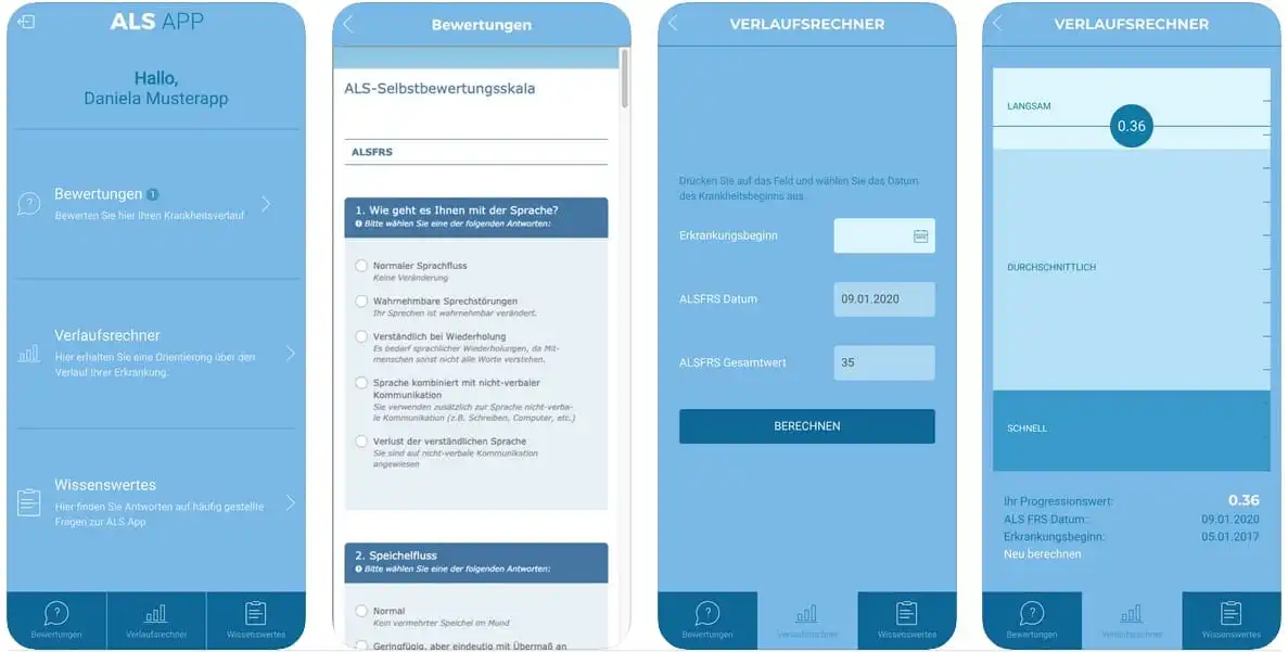 Die ALS-App für Menschen mit ALS: erstmalig für Smartphones und Tablets veröffentlicht