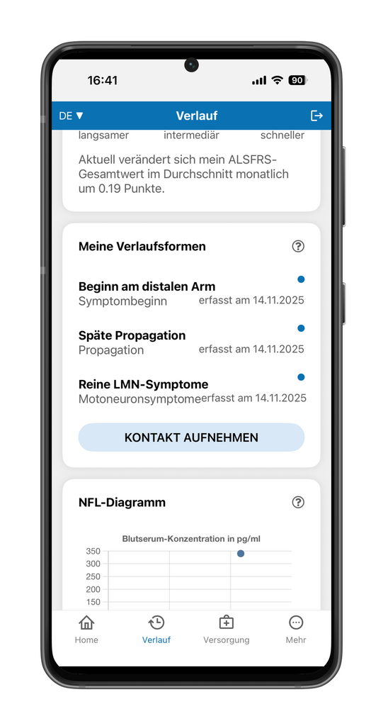 OPM-Klassifikation ALS-App