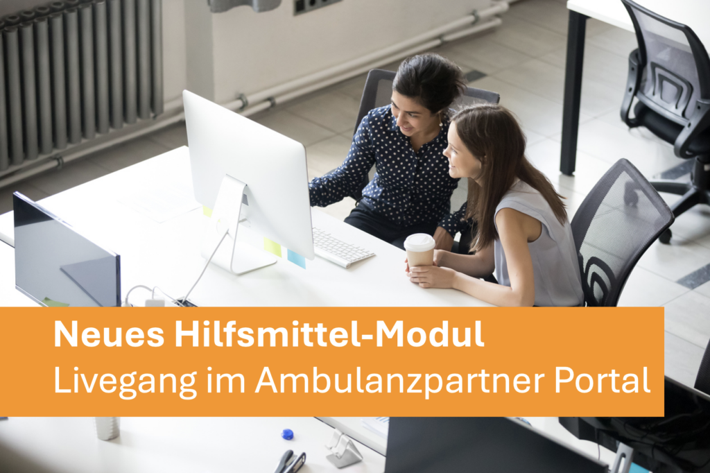 Livegang des neuen Hilfsmittel-Moduls